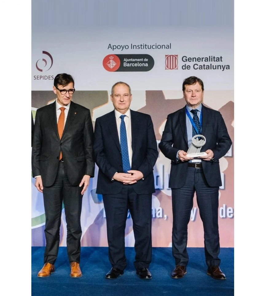 Entrega del Premio Nacional Industria Conectada 4.0 a Queso Tres Oscos en 2024